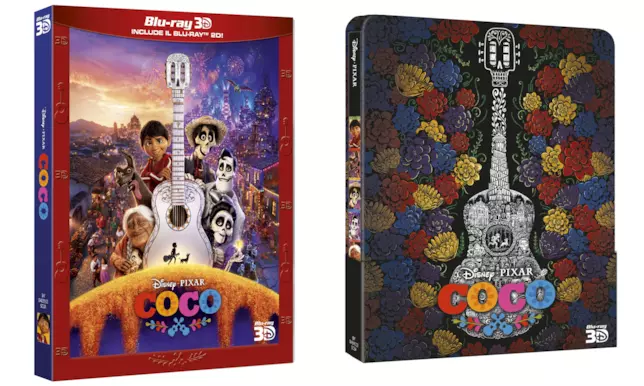 Coco: Blu-ray 3D e Steelbook Cofanetto Blu-ray 3D e Steelbook di Coco