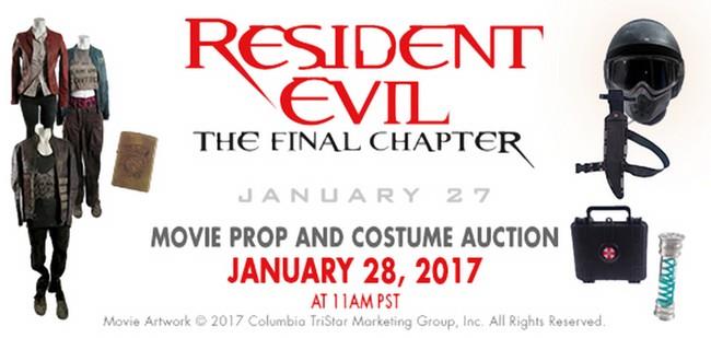 Gli oggetti di scena di Resident Evil all'asta All'asta il 28 gennaio oltre 600 oggetti dal set di Resident Evil