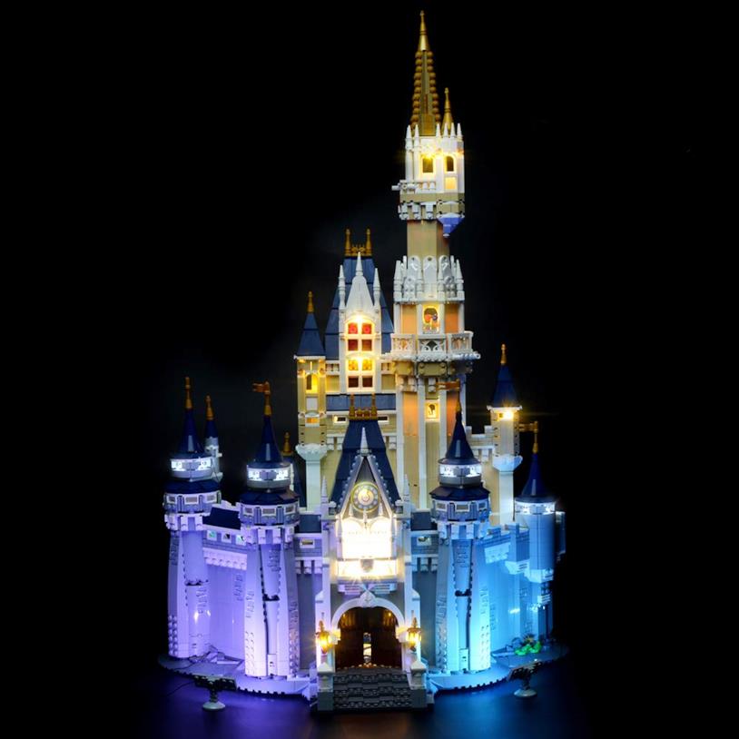 Castello Disney Lego LED Illuminazione Castello Disney Lego