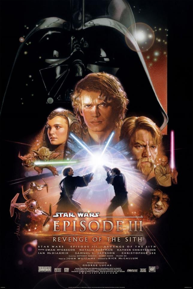 Star Wars La vendetta dei Sith Poster de La vendetta dei Sith