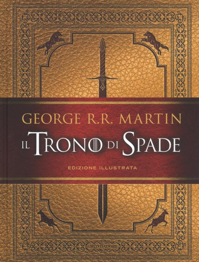 Il trono di spade illustrato Copertina del primo libro de Il Trono di Spade