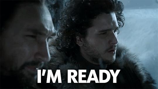 Jon Snow è pronto per Game of Thrones. E tu? Jon Snow in Game of Thrones