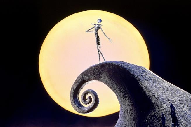 Nightmare Before Christmas avrà un sequel a fumetti Jack in Nightmare Before Christmas con lo sfondo della luna