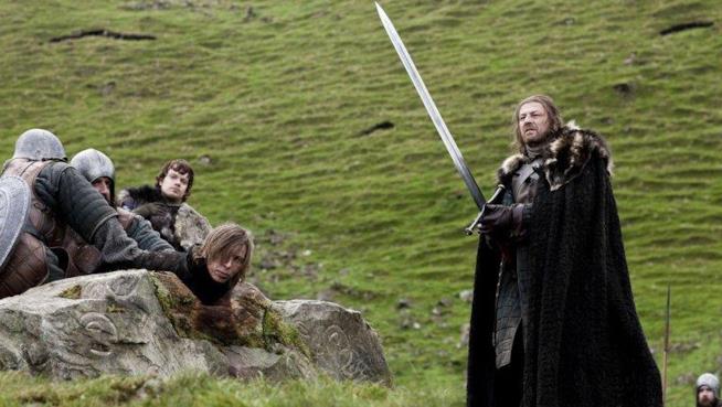 Ned Stark in Got 1 in 4K La scena della decapitazione in GoT 1
