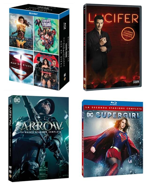 Le uscite home video dedicate ai personaggi DC Comics di novembre 2017 Film e serie TV dedicati ai personaggi DC Comics in uscita a novembre 2017