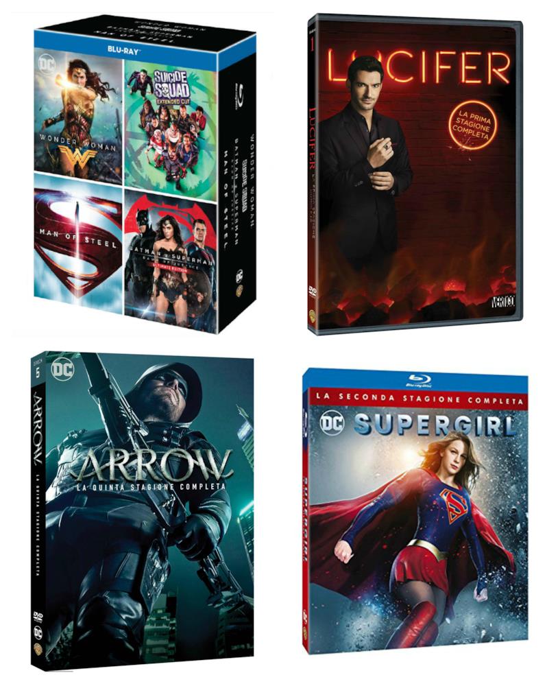 Le uscite home video dedicate ai personaggi DC Comics di novembre 2017 Film e serie TV dedicati ai personaggi DC Comics in uscita a novembre 2017