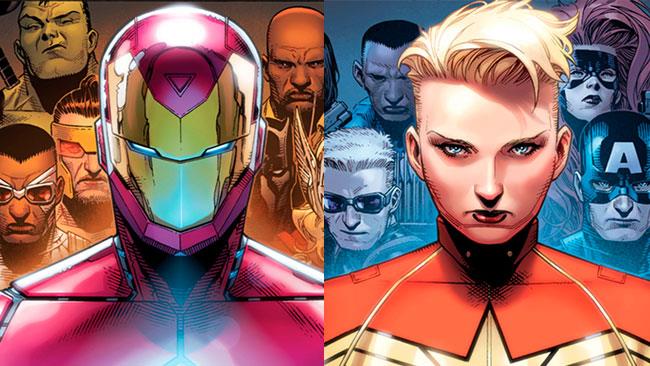 Civil War II: c'è una nuova, grande vittima tra gli eroi Marvel Iron Man e Capitan Marvel a confronto in Civil War II