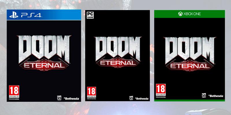 Doom Eternal: la strage di demoni inizia il 22 novembre La copertina provvisoria di Doom Eternal