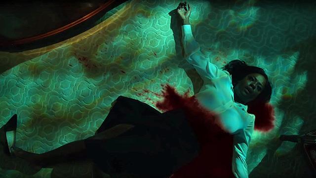 Annalise Keating morente dopo lo sparo Annalise Keating nel finale dell'episodio 2x09 de Le Regole del Delitto Perfetto