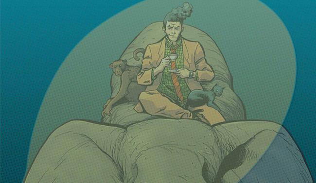 Dirk Gently a fumetti #2: la recensione Cover di Dirk Gently, Agenzia di Investigazione Olistica Vol.2