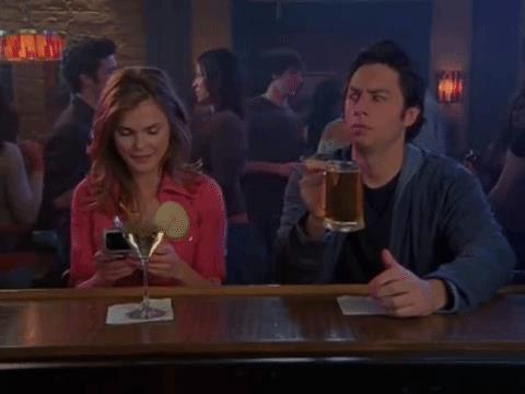 JD di Scrubs e il suo Appletini