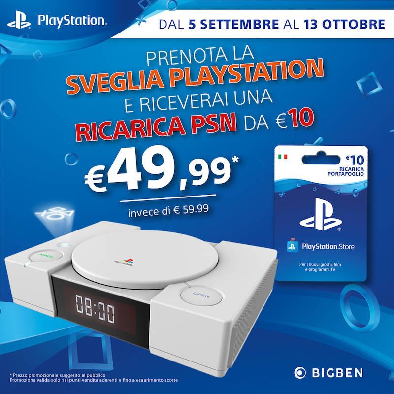 Arriva la sveglia PS1AC ispirata alla prima console PlayStation PS1AC illumina il soffitto con il logo PlayStation o i simboli della console