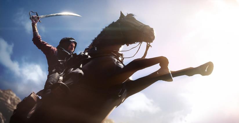 Il trailer di Battlefield 1 infrange ogni record su YouTube Un soldato a cavallo nel trailer di Battlefield 1