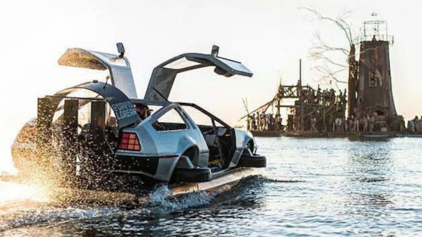 La DeLorean hovercraft è in vendita su Ebay La DeLorean DMC-12 hovercraft realizzata da un fan di Ritorno al futuro