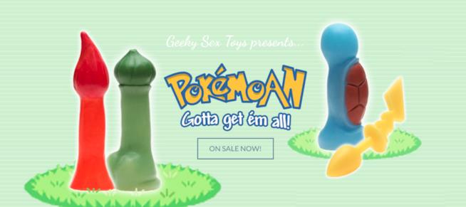 Geeky Sex Toys crea una linea dedicata ai Pokémon I sex toys che si ispirano ai Pokémon