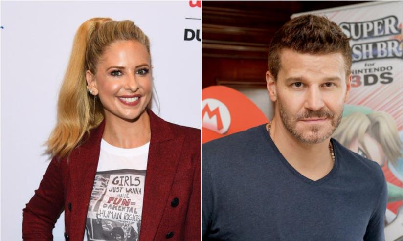 Sarah Michelle Gellar e David Boreanaz si esprimono sul reboot di Buffy Sarah Michelle Gellar e David Boreanaz in un collage