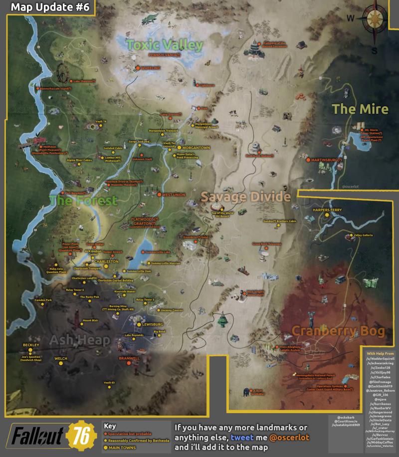 Fallout 76 avrà una mappa molto estesa Fallout 76 ci porterà nella Virgina post-apocalittica