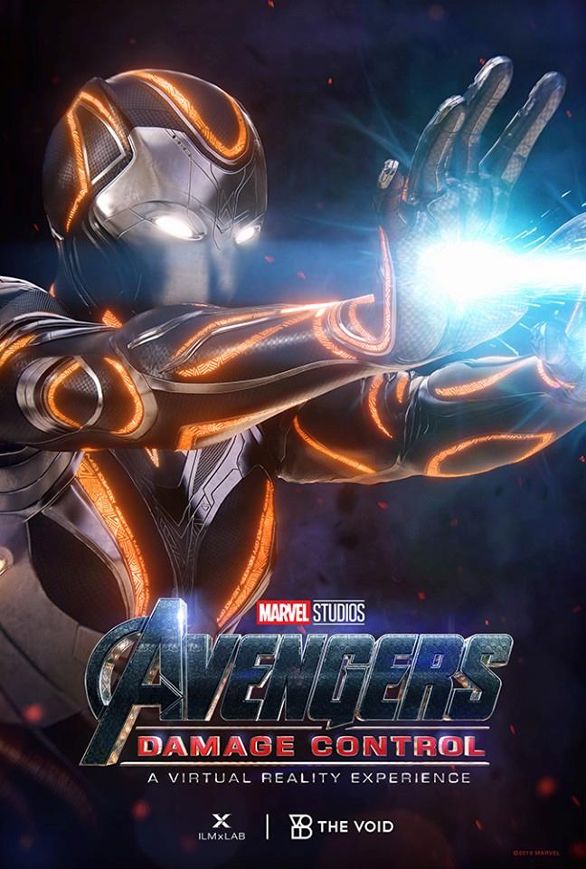 Uno degli avatar del protagonista in Avengers: Damage Control Poster ufficiale di Avengers: Damage Control