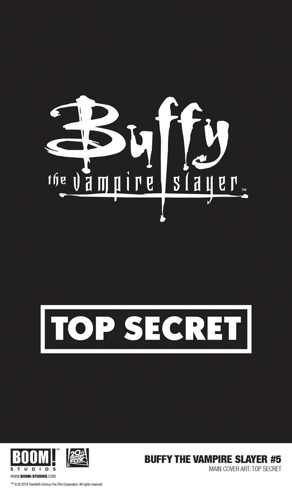 Buffy the Vampire Slayer #5 Copertina di Buffy the Vampire Slayer #5