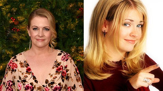Sabrina Melissa Joan Hart oggi in abito floreale e Sabrina Spellman