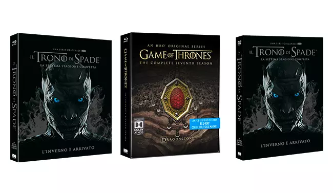 Game of Thrones 7, in arrivo in Blu-ray e DVD I boxset di Game of Thrones 7 DVD e Blu-ray