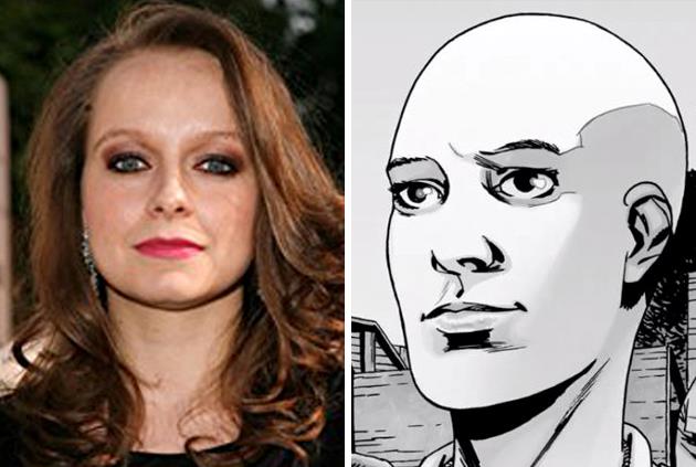 Samantha Morton è Alpha Samantha Morto e Alpha