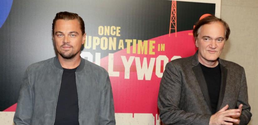 Quentin Tarantino ha svelato alcune novità in merito al suo prossimo film: Once upon a time in Hollywood Leonardo DiCaprio assieme a Quentin Tarantino