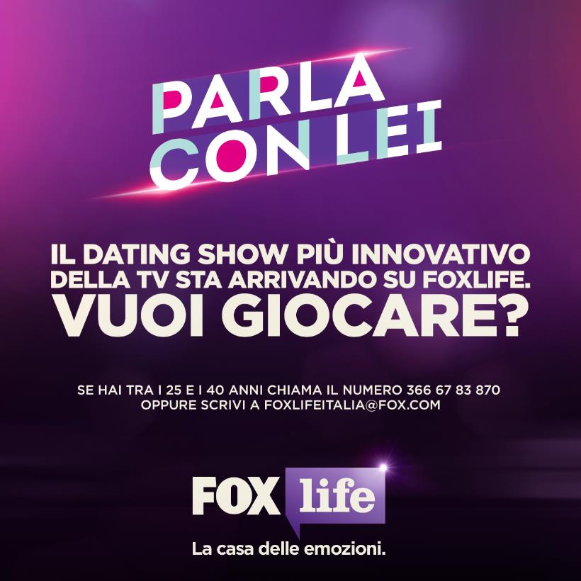 Partecipa al casting di Parla con lei Iscriviti al casting del nuovo programma di FoxLife