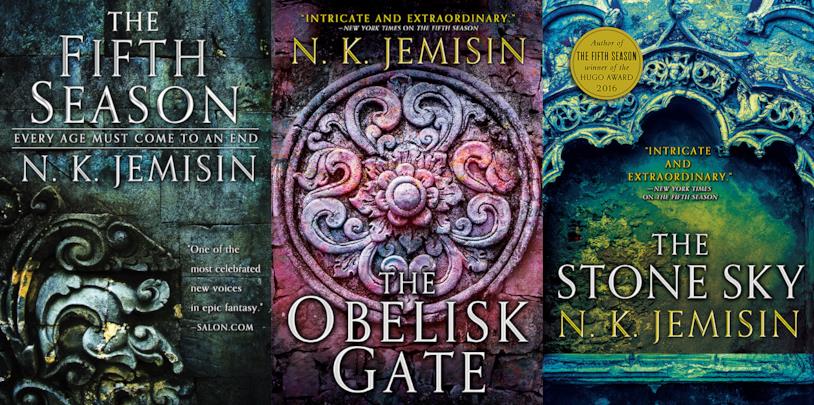 Le tre copertine di The Broken Earth Le tre copertine originali di The Broken Earth