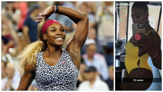 Serena Williams sarà presto mamma Lo scatto con pancione condiviso sui social da Serena Williams