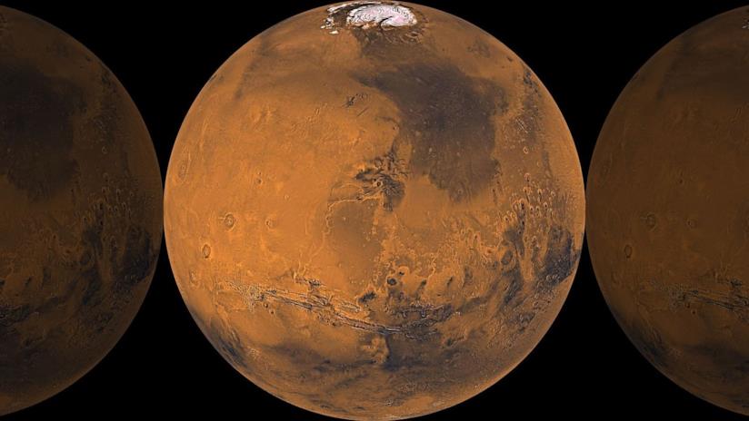La NASA sta mettendo a punto dei razzi a propulsione nucleare per future missioni sulla Luna e su Marte Una foto di Marte