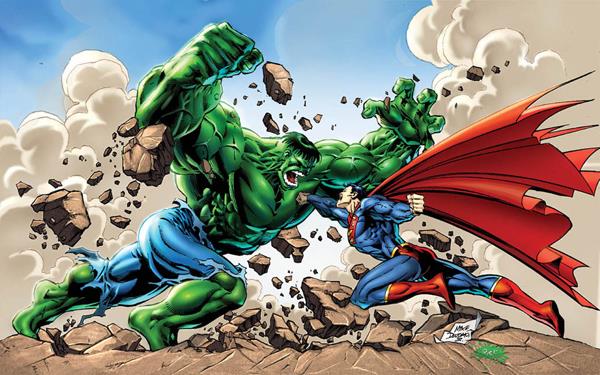 Hulk vs Superman Hulk vs Superman: chi vincerebbe?