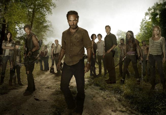 Parte del cast di The Walking Dead Il cast di The Walking Dead