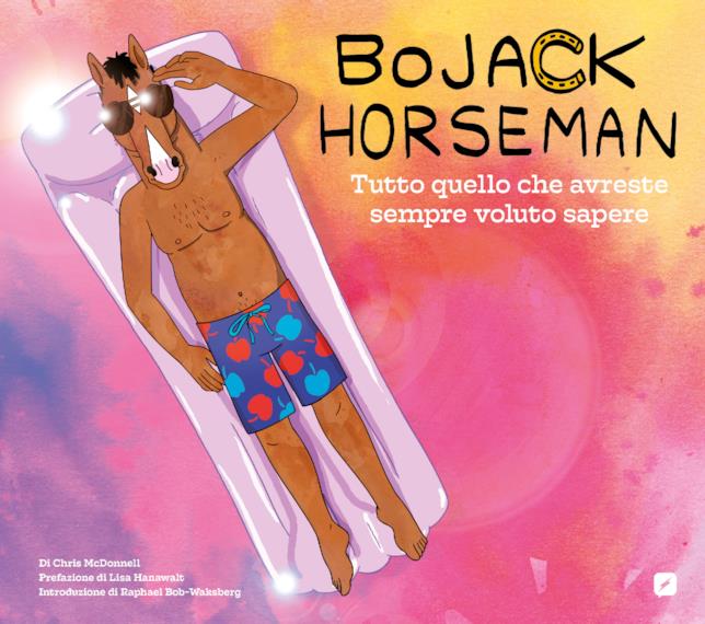 La cover dell'artbook su BoJack Horseman La copertina del libro dedicato alla serie tv BoJack Horseman