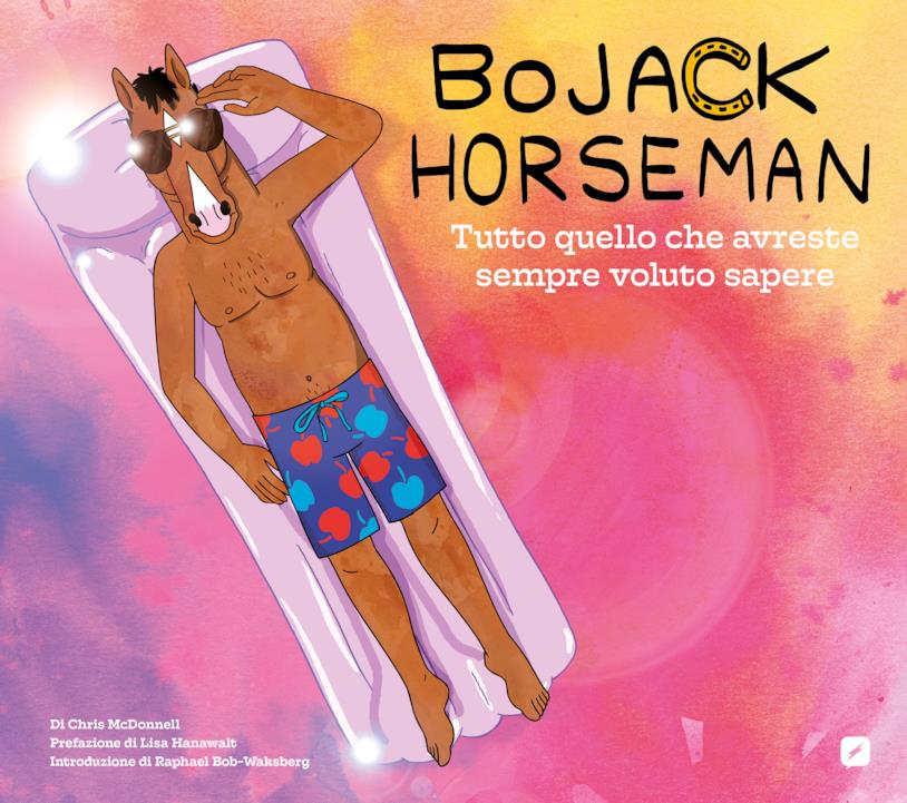 La cover dell'artbook su BoJack Horseman La copertina del libro dedicato alla serie tv BoJack Horseman