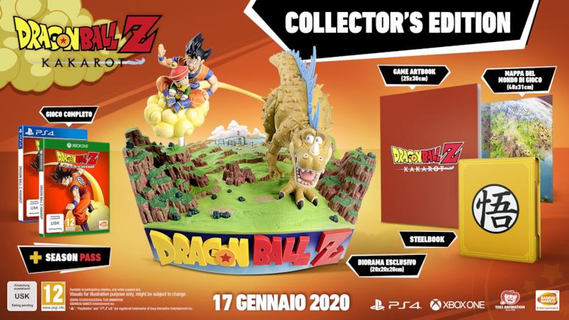 La Collector's Edition di Dragon Ball Z Kakarot Tutti i contenuti di Dragon Ball Z Kakarot - Collector's Edition
