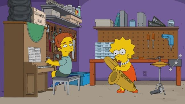Ed Sheeran ha prestato la voce a Brendan, un nuovo personaggio dei Simpson Brendan e Lisa suonano insieme a casa Simpson