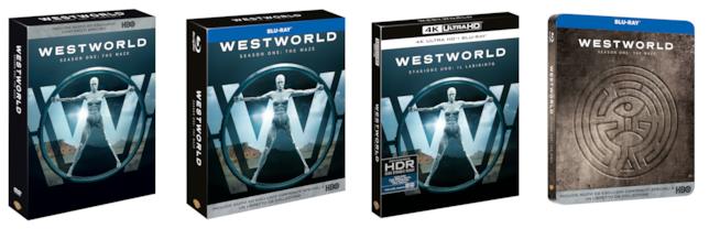 Westworld - Stagione 1 in Home Video Le versioni Home Video della prima stagione di Westworld