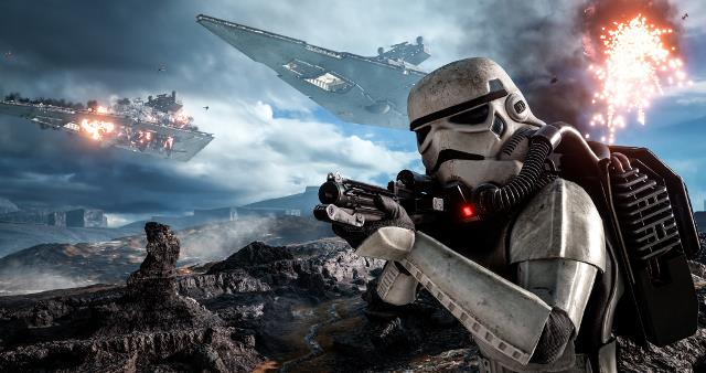 Star Wars Battlefront 2 in uscita nel 2017 Stormtrooper in azione in Star Wars Battlefront