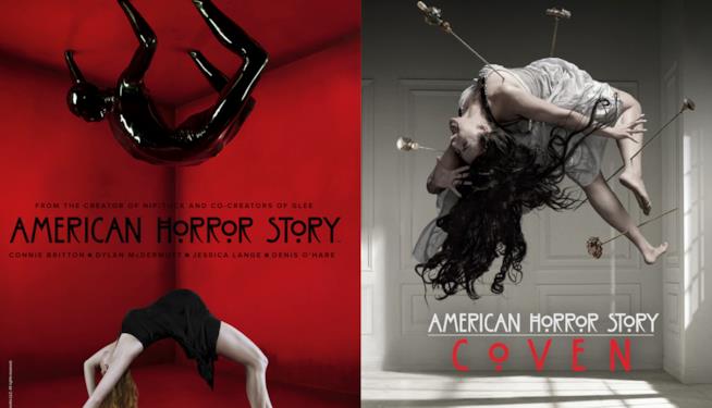 American Horror Story: in arrivo il crossover tra Murder House e Coven American Horror Story: un'immagine da Murder House e una da Coven