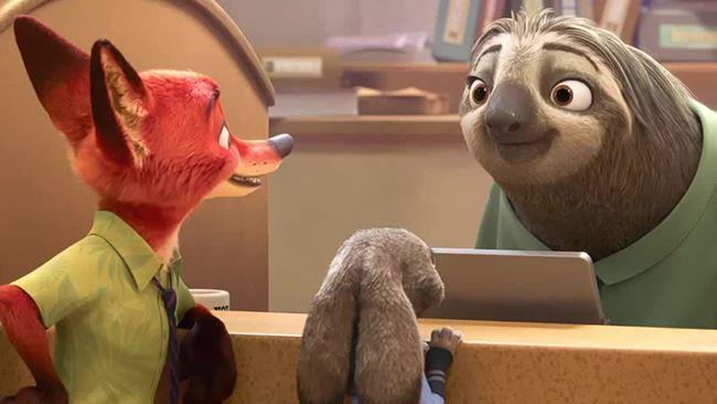 Zootropolis potrebbe avere ben due sequel! Una scena di Zootropolis alla motorizzazione