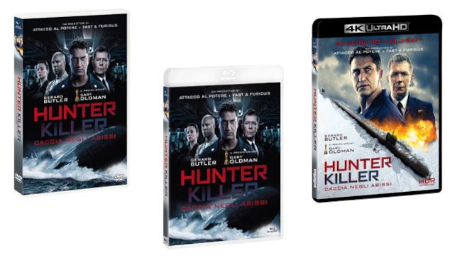 Hunter Killer - Caccia negli abissi - Home Video Hunter Killer - Caccia negli abissi - Home Video - DVD - Blu-ray - 4K