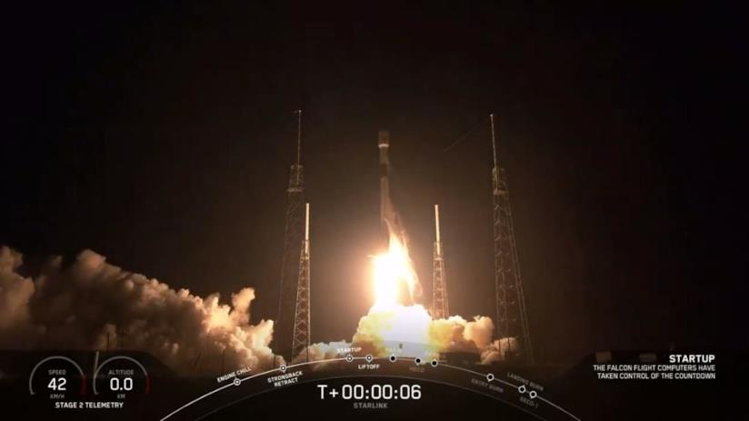 Starlink, lanciati e posizionati i primi 60 satelliti di SpaceX Il momento del lancio in orbita del razzo Falcon 9 che trasportava i 60 satelliti targati Starlink