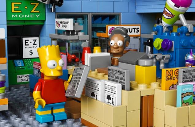 I Simpson: il Jet Market in salsa Lego