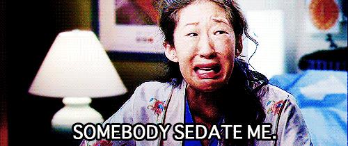 Christina Yang Grey's Anatomy sedatemi gif