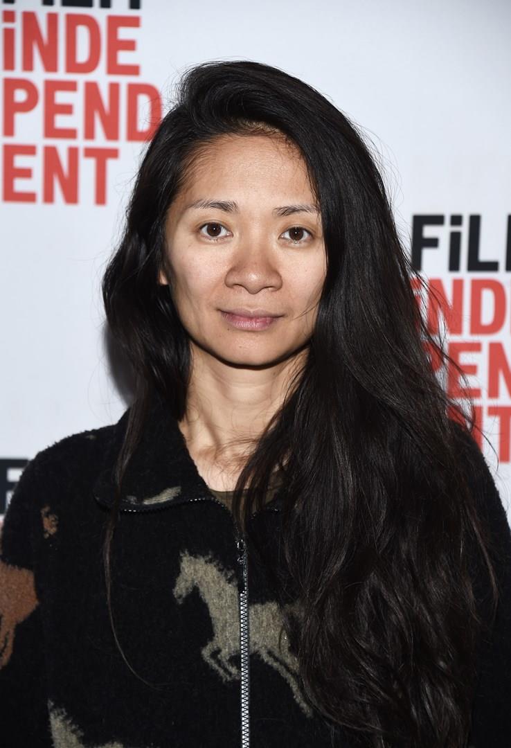 Chloé Zhao agli Independent Spirt Awards Primo piano della regista Chloé Zhao