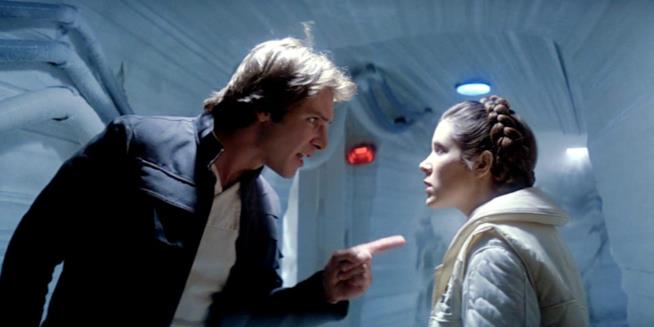 Star Wars, Harrison Ford e la bevuta epocale prima delle scene su Hoth Immagine di Han Solo e Leia su Hoth