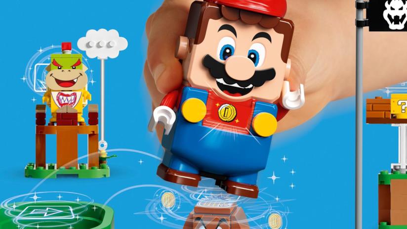 LEGO annuncia la partnership con Nintendo: ecco i mattoncini di Super Mario I LEGO di Super Mario