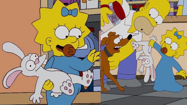 I Simpson Scene dal cartone animato I Simpson