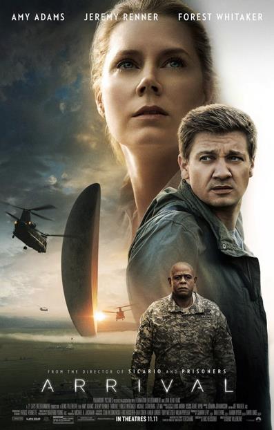 Il poster di Arrival, online con l'ultimo trailer Il poster di Arrival, in uscita in USA a novembre